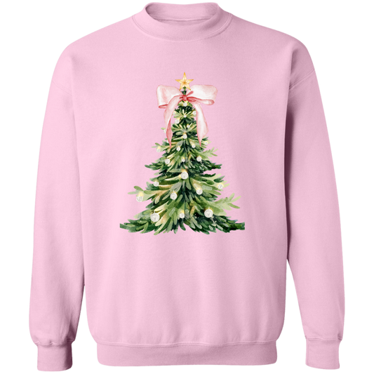 Christmas Tree Bow T-Shirt | Sweatshirt