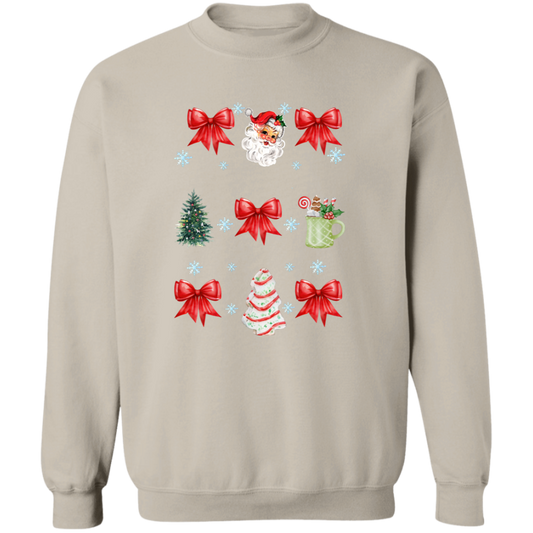 Christmas Coquette Bow T-shirt | Sweatshirt