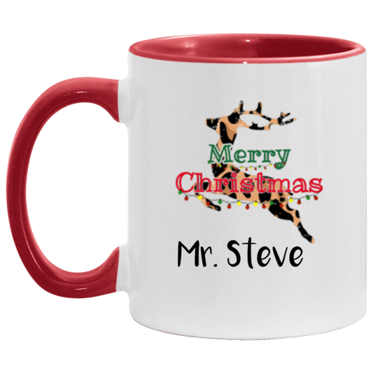 Personalized Merry Christmas 11OZ & 15 OZ Mugs