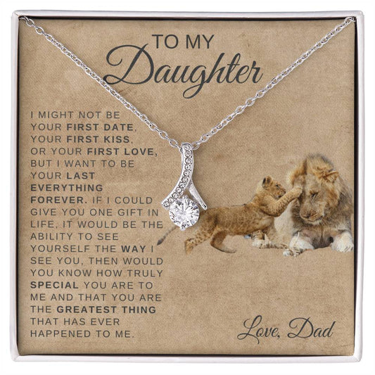 Alluring Beauty Necklace Dad To My Daughter