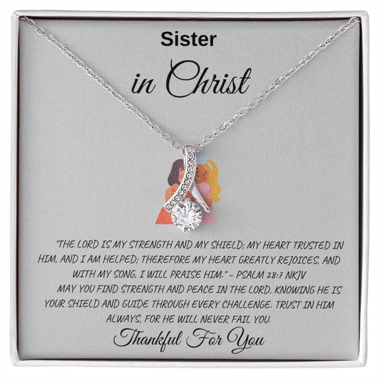 Alluring Beauty Necklace Sister In Christ