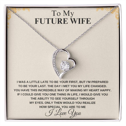 Forever Love Necklace To My Future Wife